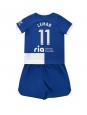 Atletico Madrid Thomas Lemar #11 Venkovní dres pro děti 2023-24 Krátký Rukáv (+ trenýrky)